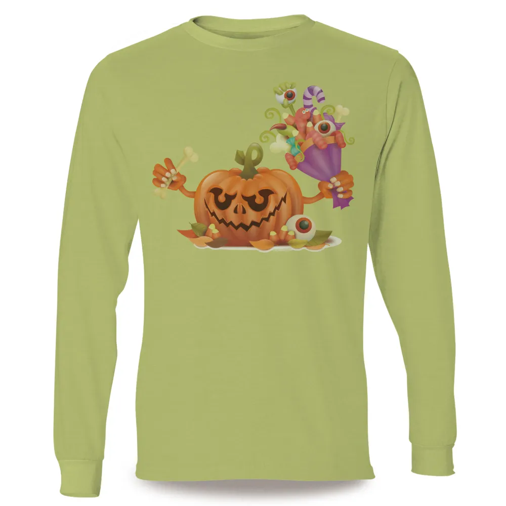 Custom Tee Shirts: Spooky Fun Halloween Pumpkin Design|halloween shirts 2022