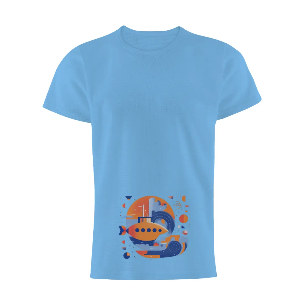 Custom Design: Submarine Adventure - Dive into Ocean Exploration|australian research and space exploration t shirt