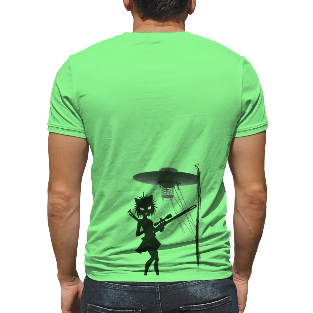 Shirts Graphic Tees: Cyberpunk Warrior with Glowing Eyes|battle tested warrior queen shirt