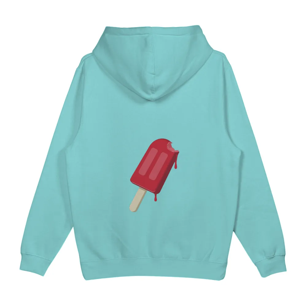 T-Shirts Design: Summer Popsicle - Refreshing Nostalgia| dripping ice cream