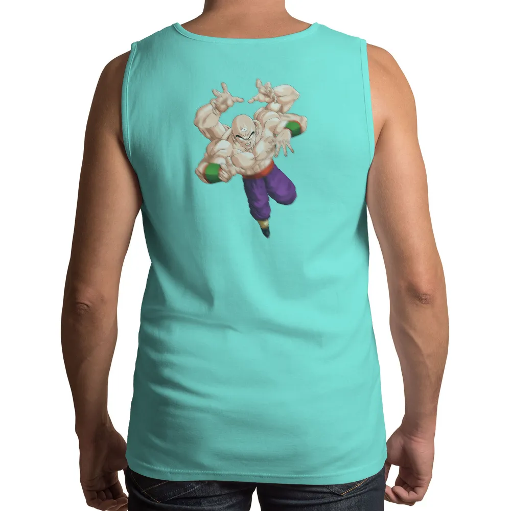 T-Shirts Custom: Krillin's Power and Spirit - Anime Icon|cartoon character long sleeve shirts