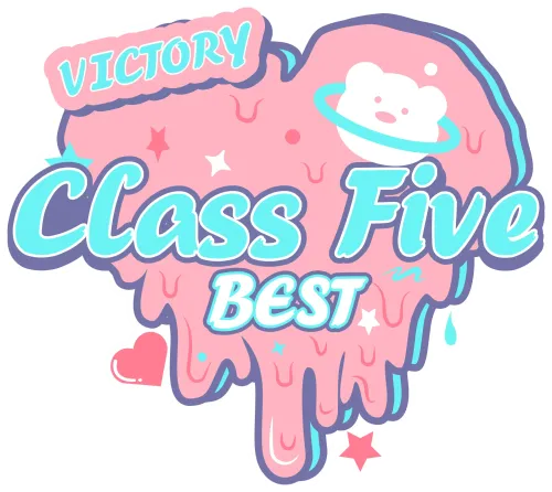 TShirt Design: Class Five's Journey of Victory and Dreams