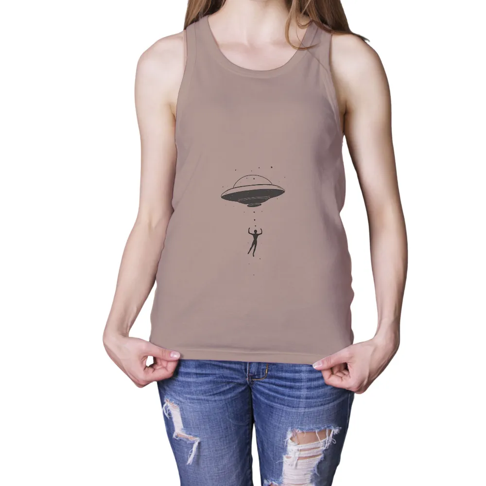 Shirts Graphic Tees: UFO Abduction - Explore the Unknown|alien shirt euphoria