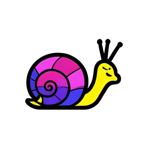 T-Shirts Pattern: Snail Journey - Perseverance and Positivity