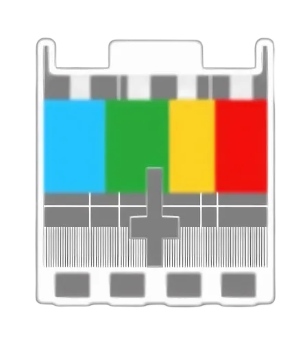 Tee Shirts Printed: Vintage TV Test Pattern Art