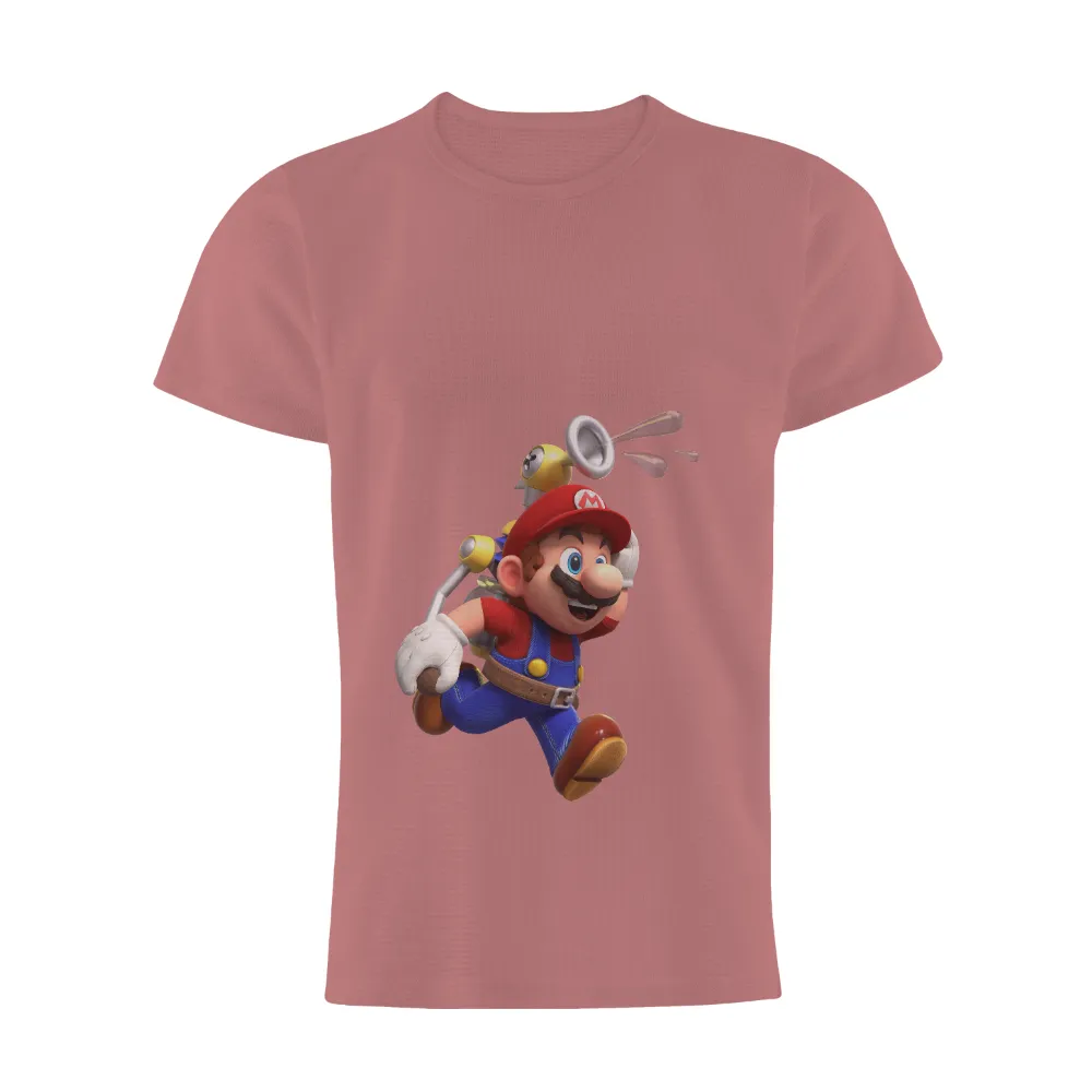 Shirts Graphic Tees: Adventure with Mario and Cappy|retro valentines shirt