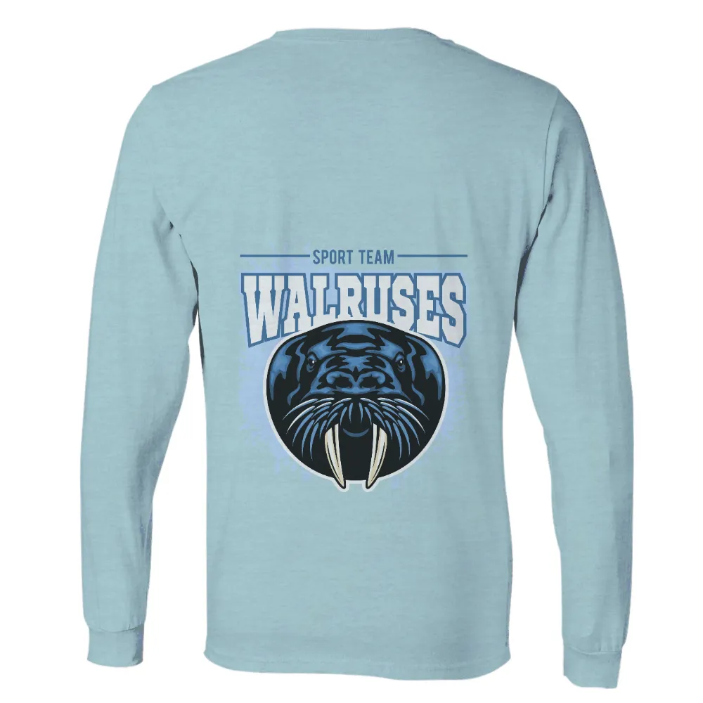 Graphic Tees: Walrus Sports Team - Strength and Unity|new era yankees team split t shirt