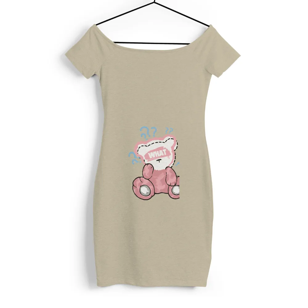 Customized Tee Shirts: Embrace Your Inner Whiskers - Funny & Quirky Design|teddy bear t shirt sewing pattern