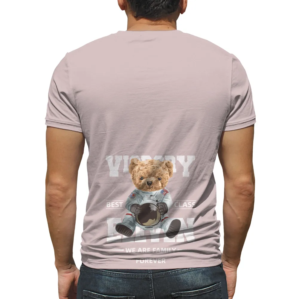 T-Shirts Pattern: Astro Bear - We Are Family Forever|jordan space cat shirt