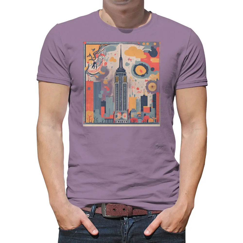 Empire State Building: Chaos and Order in T-Shirts Design|big time rush tour 2022 merch