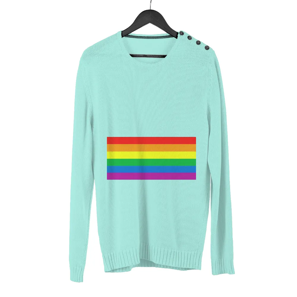 Custom Tee Shirts: Embrace Diversity with Rainbow Colors|i love hazel mae shirt