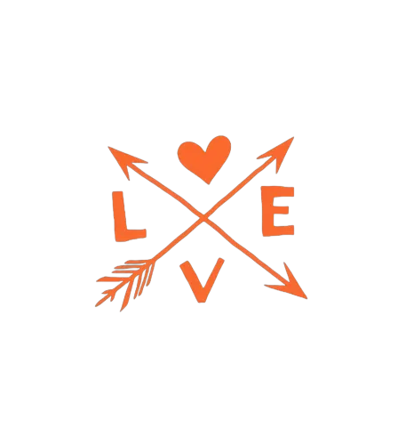 TShirt Printing: Love Arrows - A Journey of Warmth and Passion