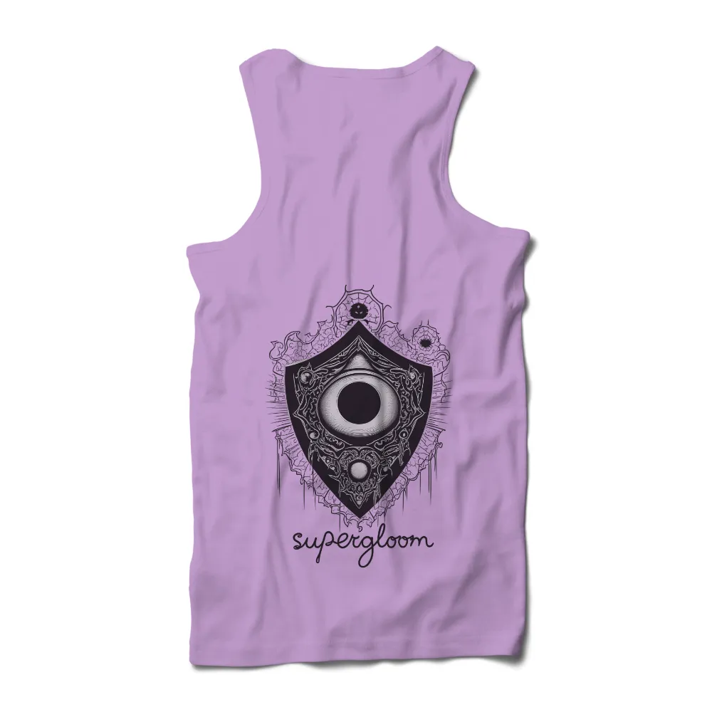 Shirts Graphic Tees: Cyberpunk Gothic All-Seeing Eye Design|costa sun protection shirts