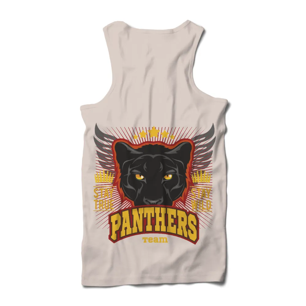 Shirts Graphic Tees: Panthers Team - Stay True, Stay Wild|pacers black panther jersey