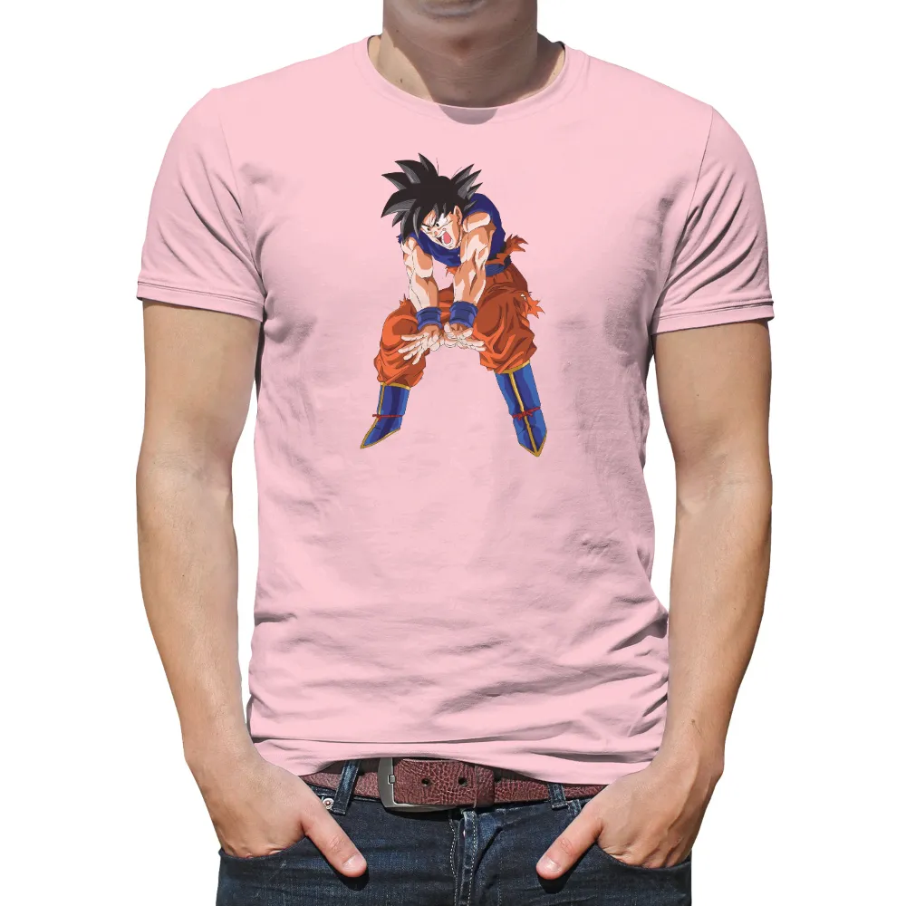 T-Shirts Custom: Legendary Hero in Orange Gi|dad our hero t shirt