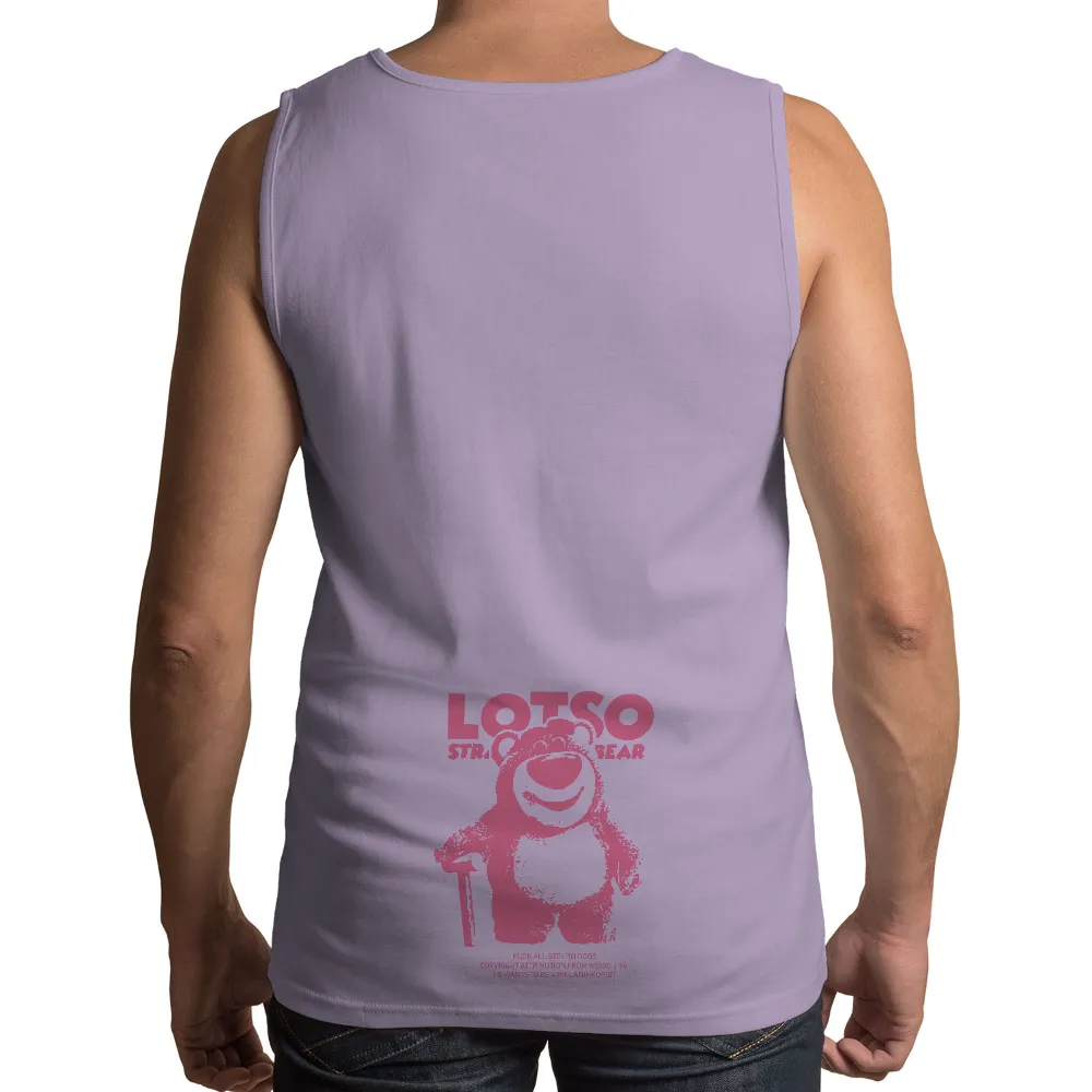 Custom Tee Shirts: LOTSO STRAWBERRY BEAR Pop Culture Design|adventure time shirt sex