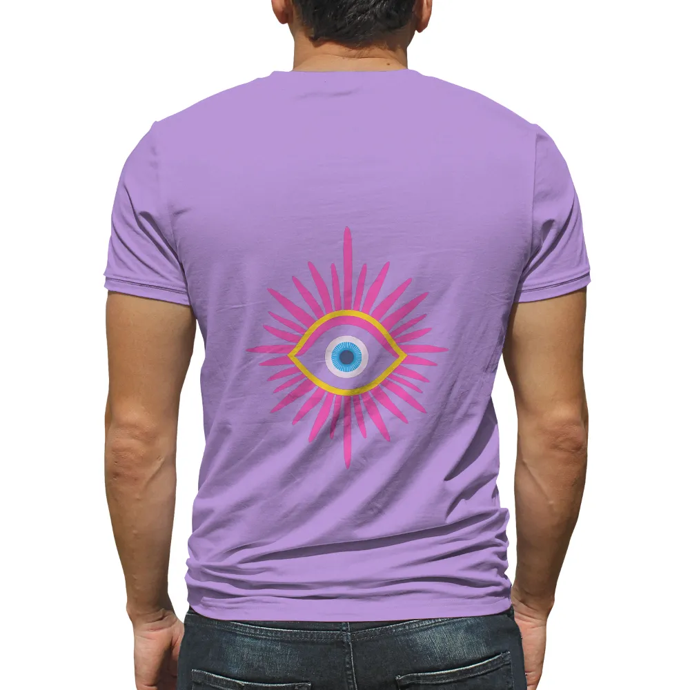 Customized All-Seeing Eye Vintage Cyberpunk Apparel - Unique and Modern Design|giveon vintage t shirt