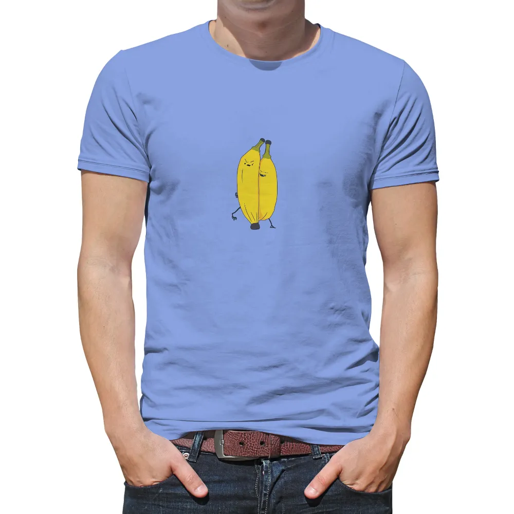 Banana Bros TShirt Design: A Symbol of Friendship and Humor| bright yellow bananas