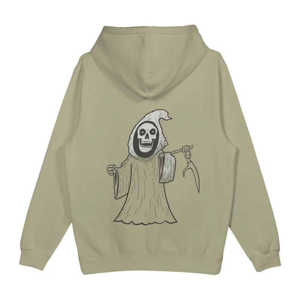 T-Shirts Custom: The Reaper - Artistic Design T-Shirt| eerie smile