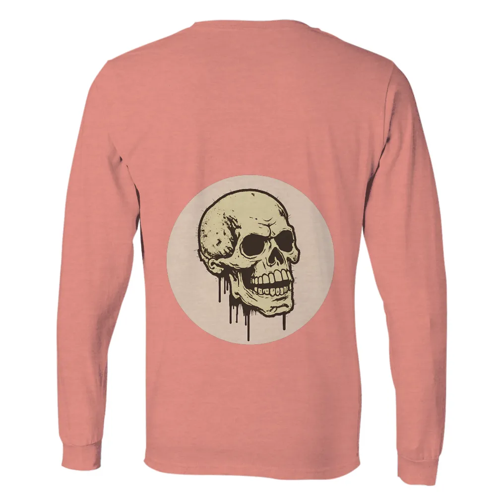 Graphic Tees: Surreal Skull - Exploring Life and Death| open mouth