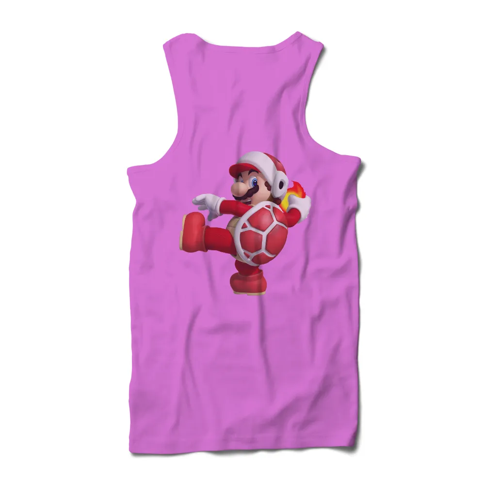 Tee Shirts Printed: Mario Sports Adventure - Gaming, Soccer, Power-Up|bootleg mario shirt