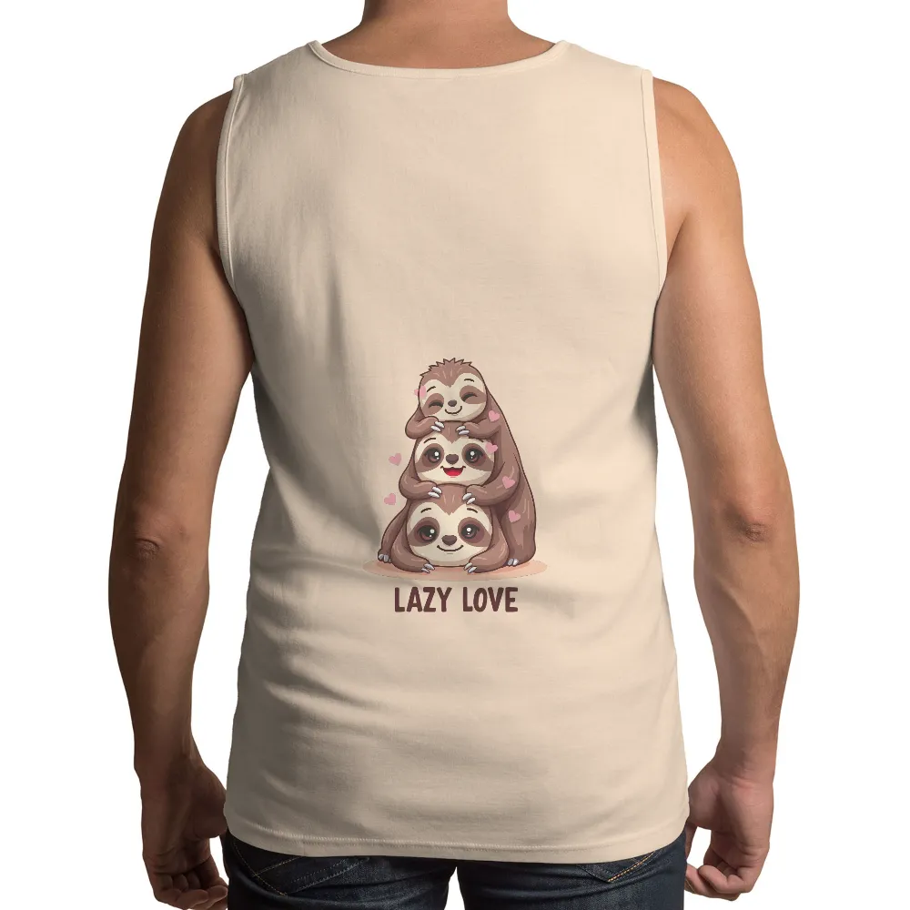 T-Shirts Custom: Lazy Love - Cute Sloths Hugging|you re killin me smalls family shirts