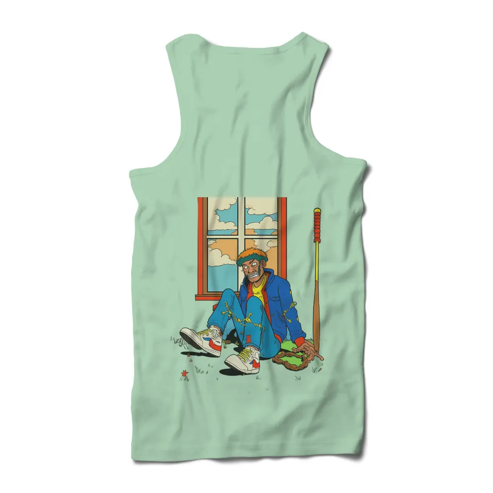 Custom Tee Shirts: Breaking Free from Constraints|Max sitting by a window