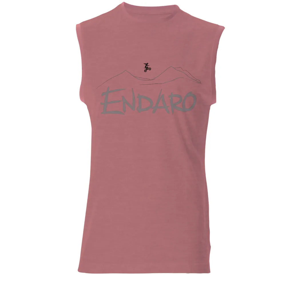 T-Shirts Pattern: Mountain Biking Adventure with ENDARO| Nature-inspired T-shirt design