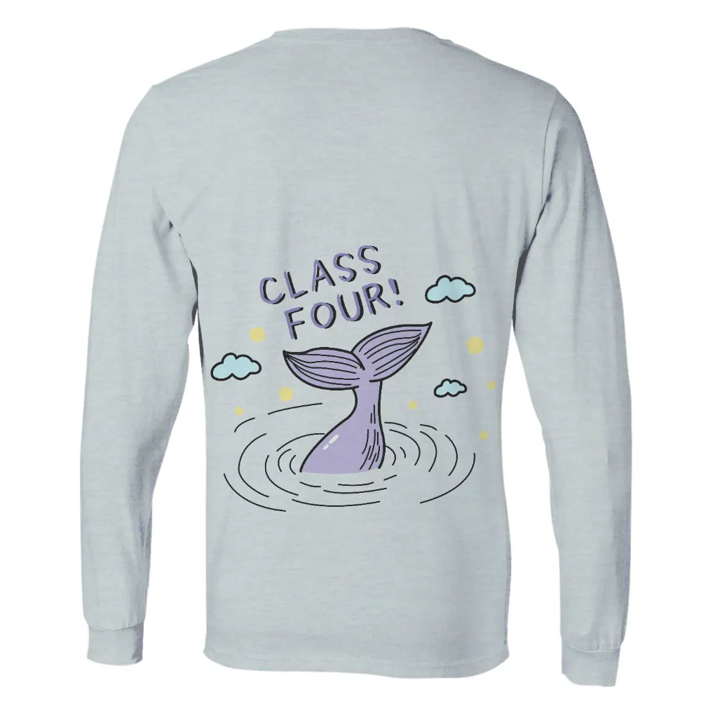 TShirt Design: Whimsical Whale Tail - CLASS FOUR!|chicken of the sea t shirt