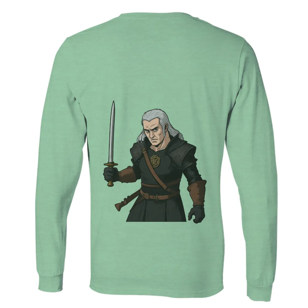 Shirts Graphic Tees: The Witcher - Geralt of Rivia|sword art online tshirts