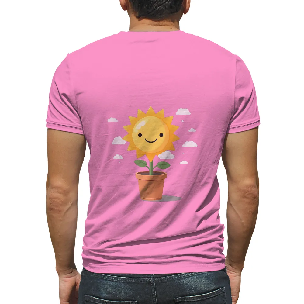 T-Shirts Custom: Cheerful Sunflower - Spread Joy and Positivity|cyanide and happiness shirt