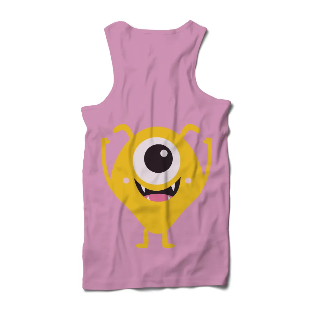 T-Shirts Pattern: Whimsical Yellow Monster Spreading Joy|happy first mothers day t shirt