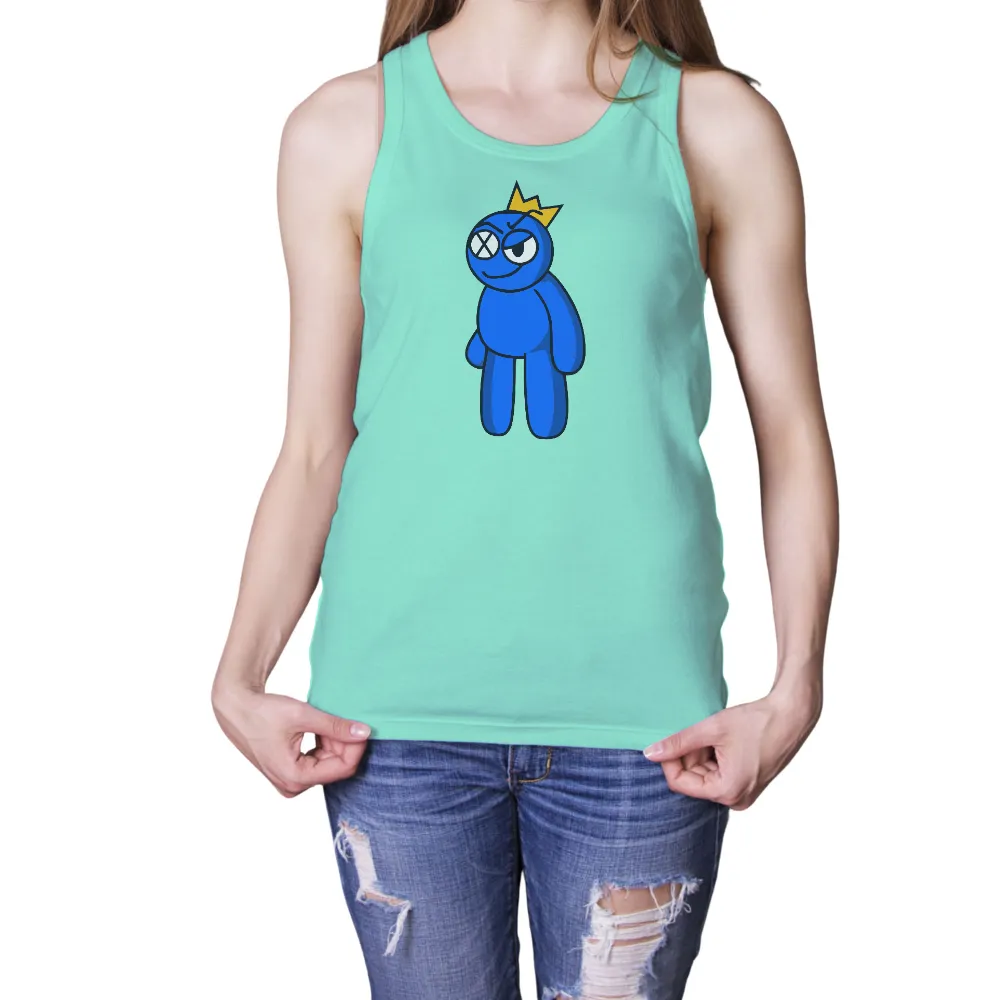 Graphic Tees: King Bluey - Quirky Humor and Vintage Charm|roblox t shirt dominus