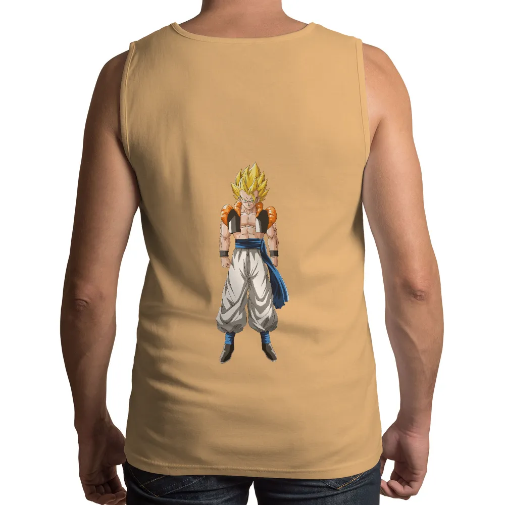 Tee Shirt Printing: Gogeta - The Fusion of Strength and Courage|army strong mom shirts