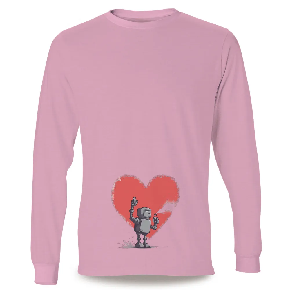 Vintage Robot Heart: A Unique Fusion of Retro and Modern Design|vintage salvador dali t shirt