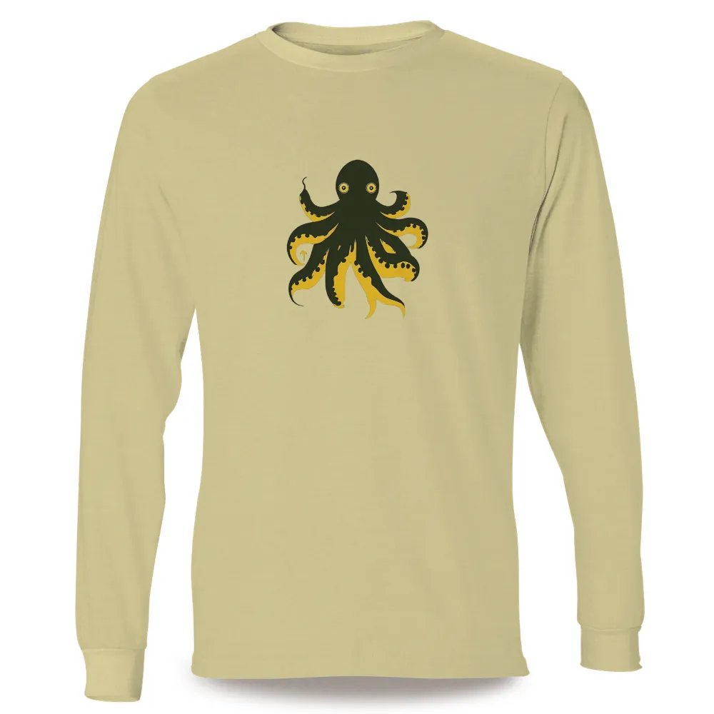 Graphic Tees: Otto's Underwater Adventures - Artistic Octopus Design|adventure time shirt sex