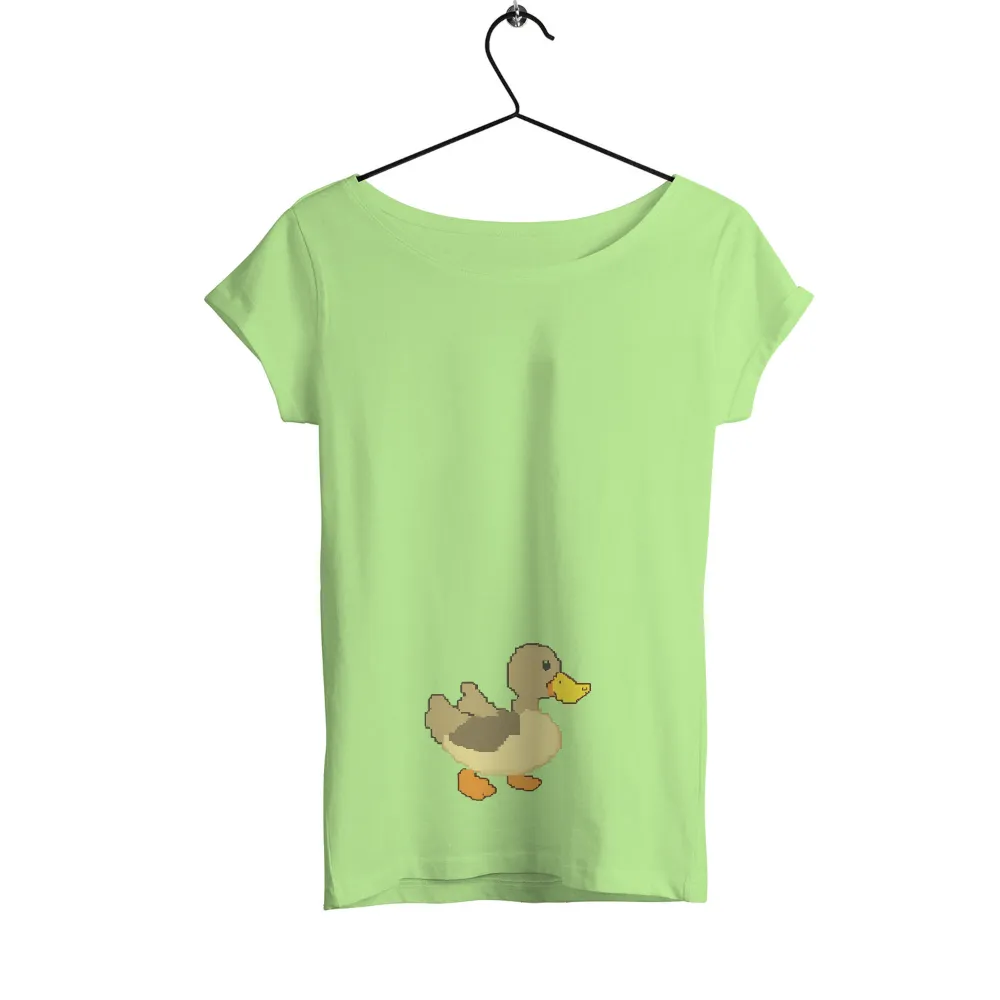 T-Shirts Pattern: Pixel Duck - Artistic Nostalgia|you only got video game t shirt