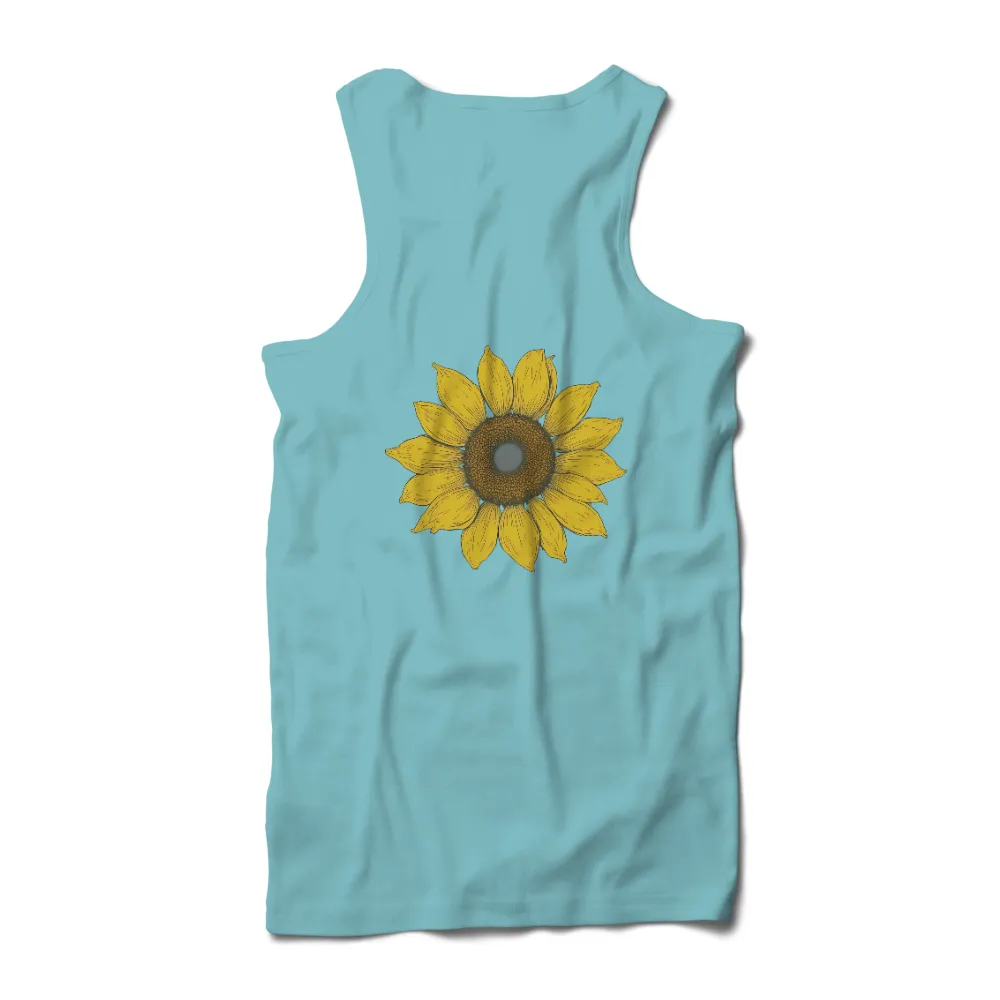 T-Shirts Pattern: Sunflower Beauty - Artistic Nature Design|summer body t shirt