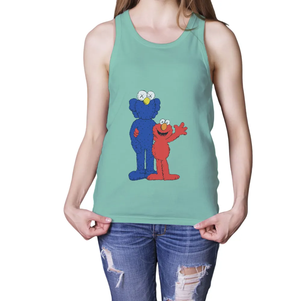 Custom Tee Shirts: Iconic Characters in Unity - Artistic Designs|cartoon characters t shirts online