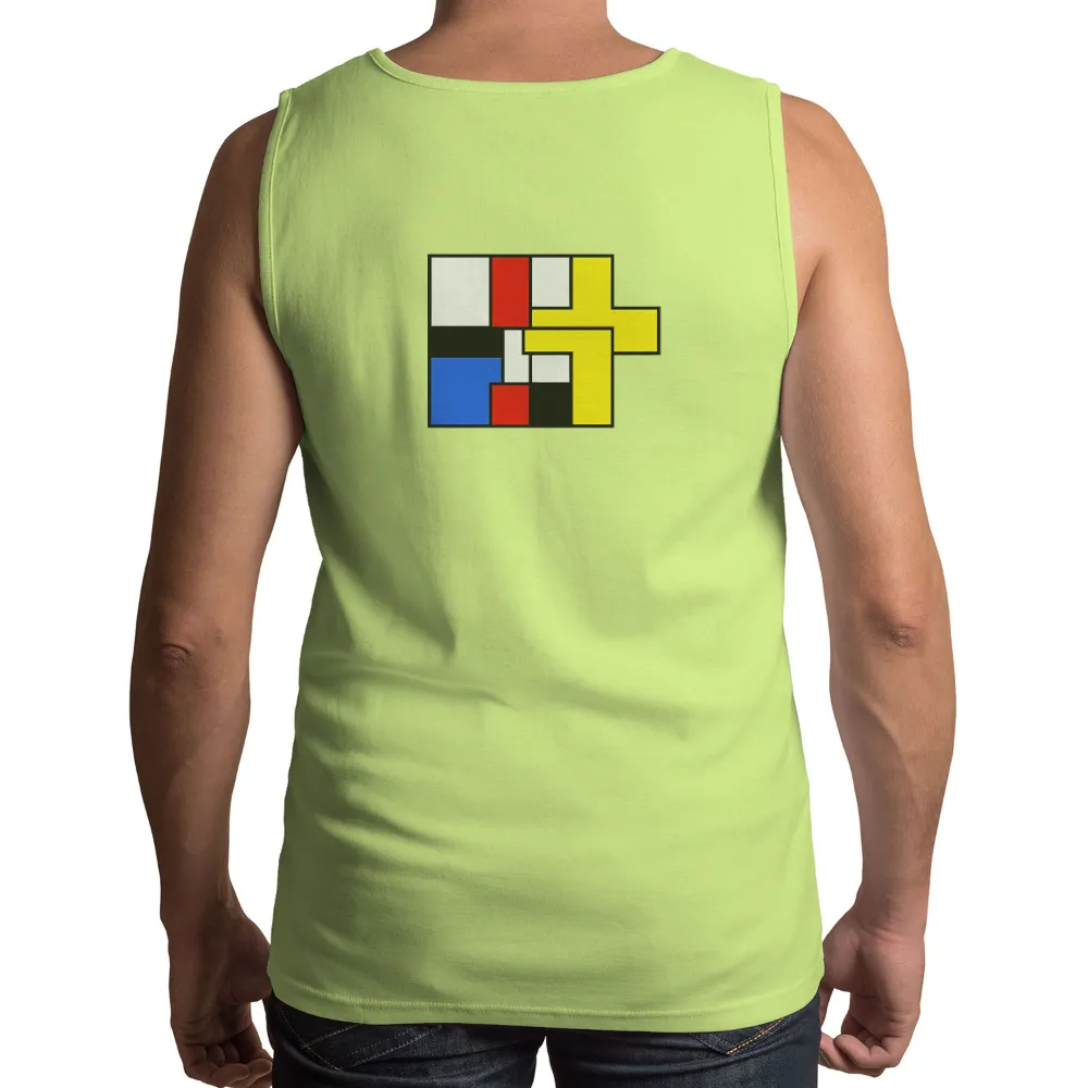 Geometric Minimalist Art Inspired by Piet Mondrian|abstract graffiti