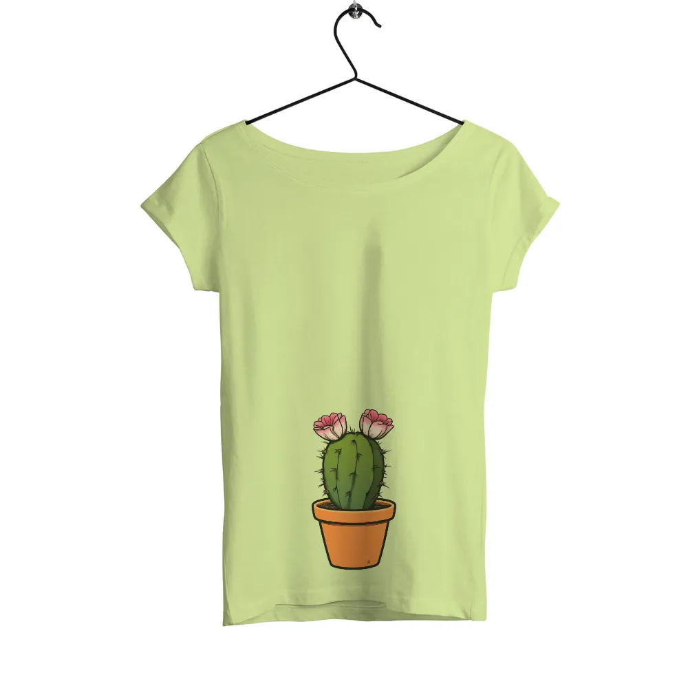 TShirt Printing: Resilient Cactus with Delicate Flowers|hope graffiti