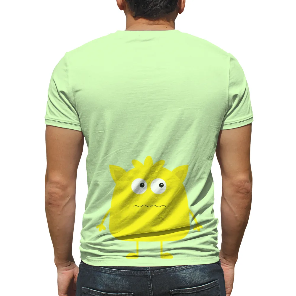 TShirt Printing: Embrace the Unknown with Zippy the Yellow Monster|pink cute t shirt roblox