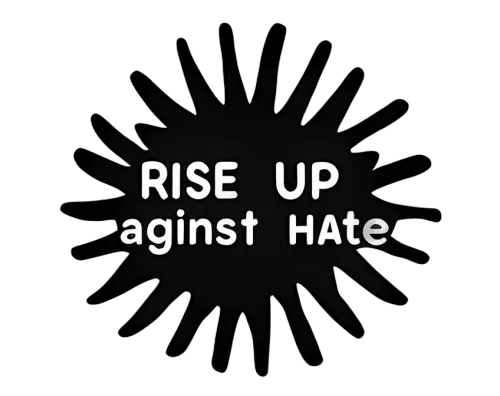 Custom T-Shirt Printing: Rise Up Against Hate - Unity and Love