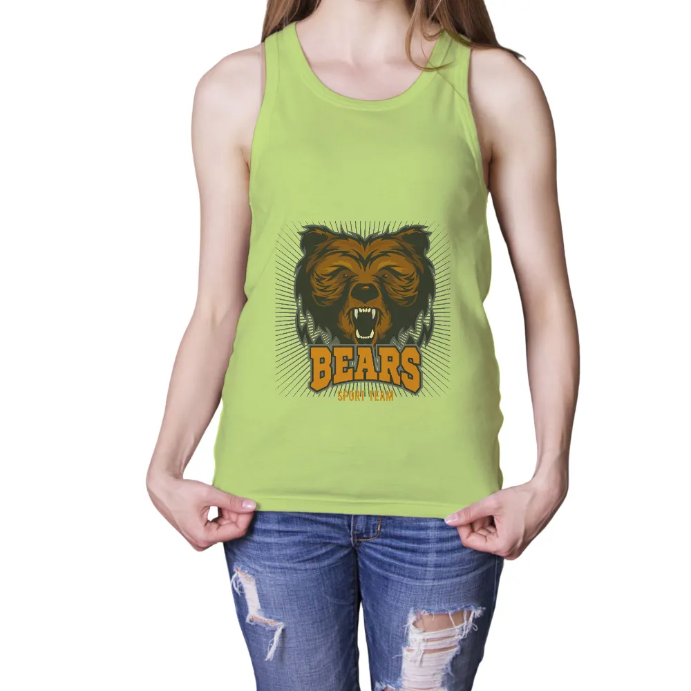 Shirts Graphic Tees: Bears Sport Team - Power and Pride|mama bear rainbow shirt