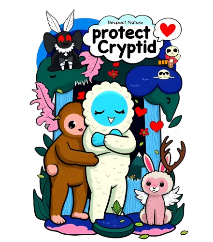 Custom T-Shirt Printing: Protect Cryptid - Respect Nature