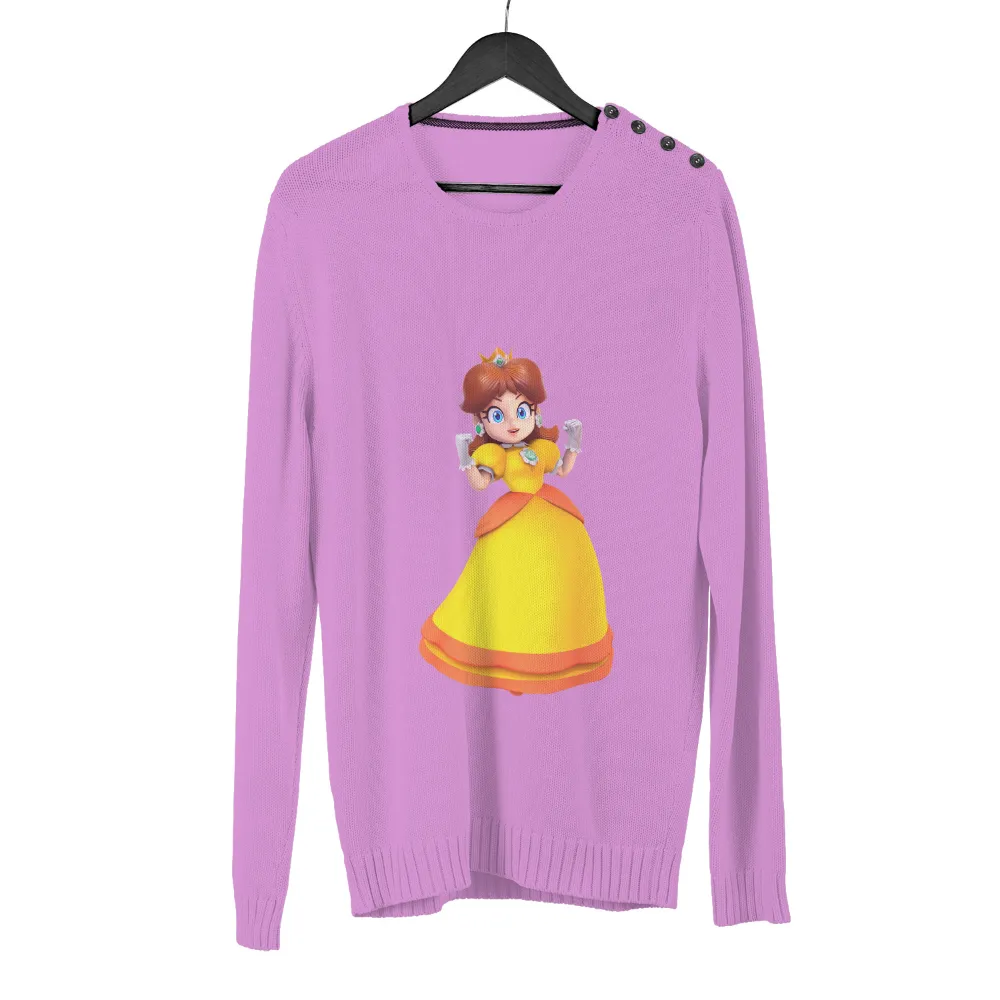 Graphic Tees: Princess Daisy - Gaming Adventure|video game class shirt