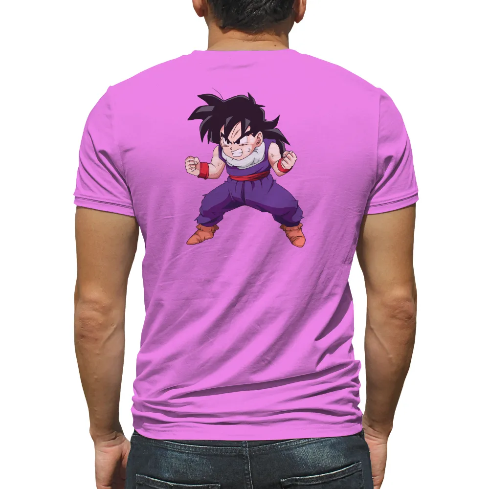 Tee Shirt Printing: Gohan's Battle Spirit - Anime Fan Art|dragon ball z workout pants