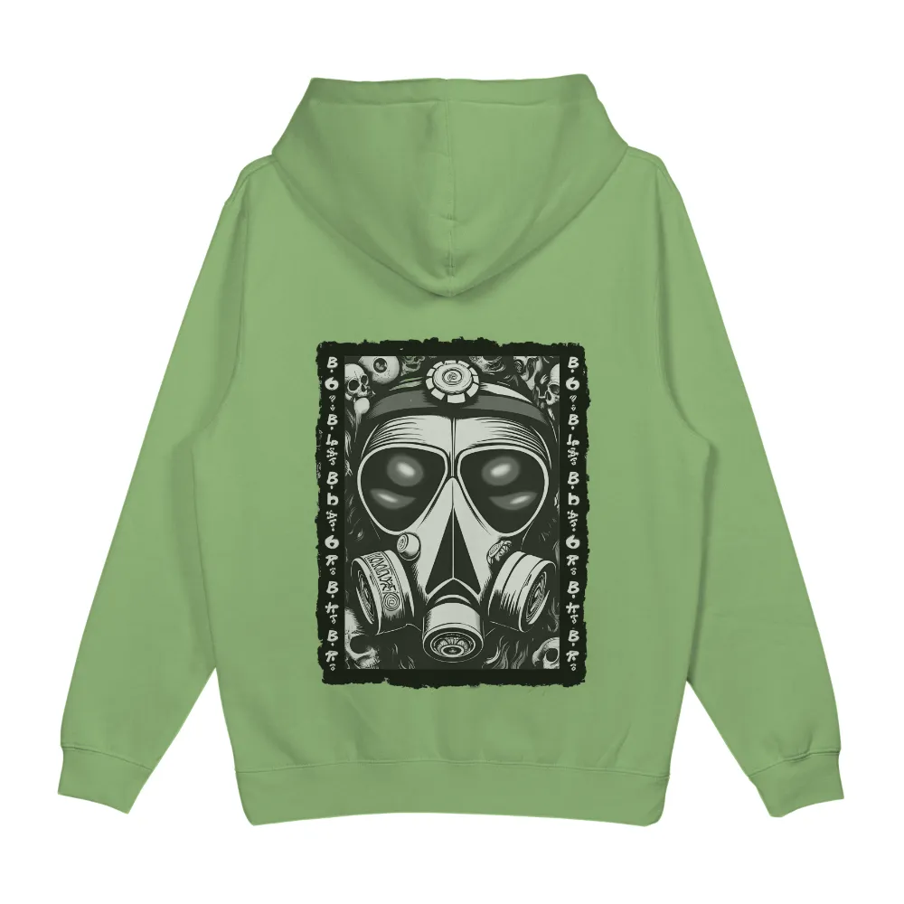 Custom Tee Shirts: Post-Apocalyptic Gas Mask Design|women's running shirts sun protection