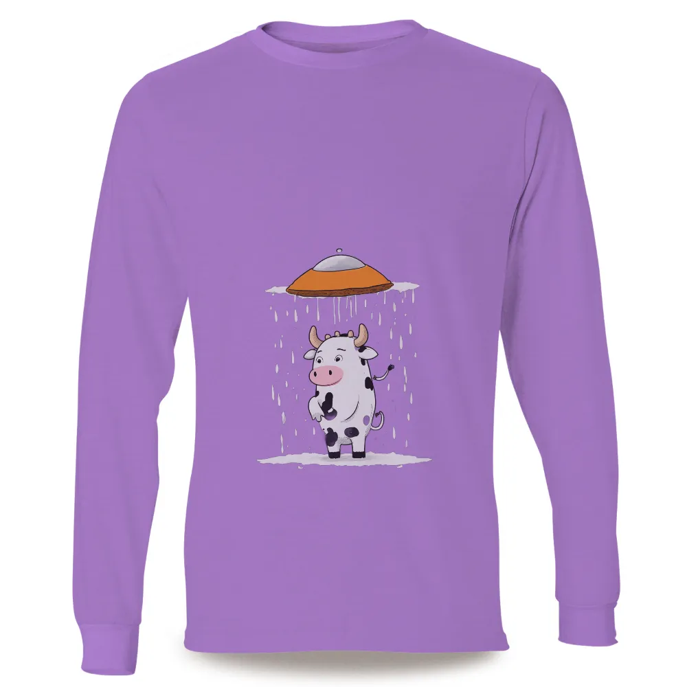 Custom Tee Shirts: Milk Shower Cow - Funny & Magical|roblox t shirt cow