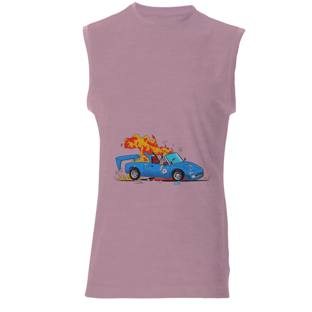 T-Shirts Pattern: Max's Racing Adventure| Dynamic design